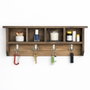 Hanah Home Raf329 Estantería Decorativa de Madera Maciza de 60 cm